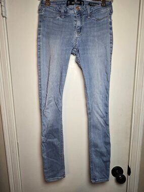 Hollister Low-Rise Skinny Jeans Size 0S Advanced Stretch